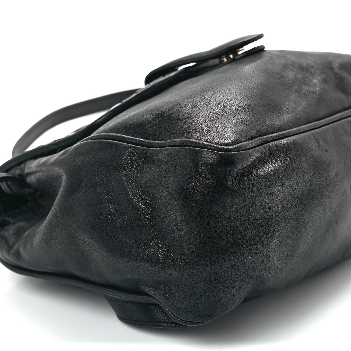 Nappa Intrecciato Small Backpack Black