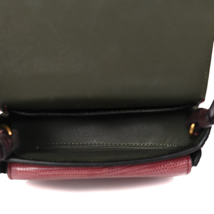 Burberry Lizard Square Satchel Pink 6 of 7