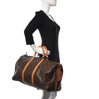 Louis Vuitton Monogram Keepall Bandouliere 50 2 of 14