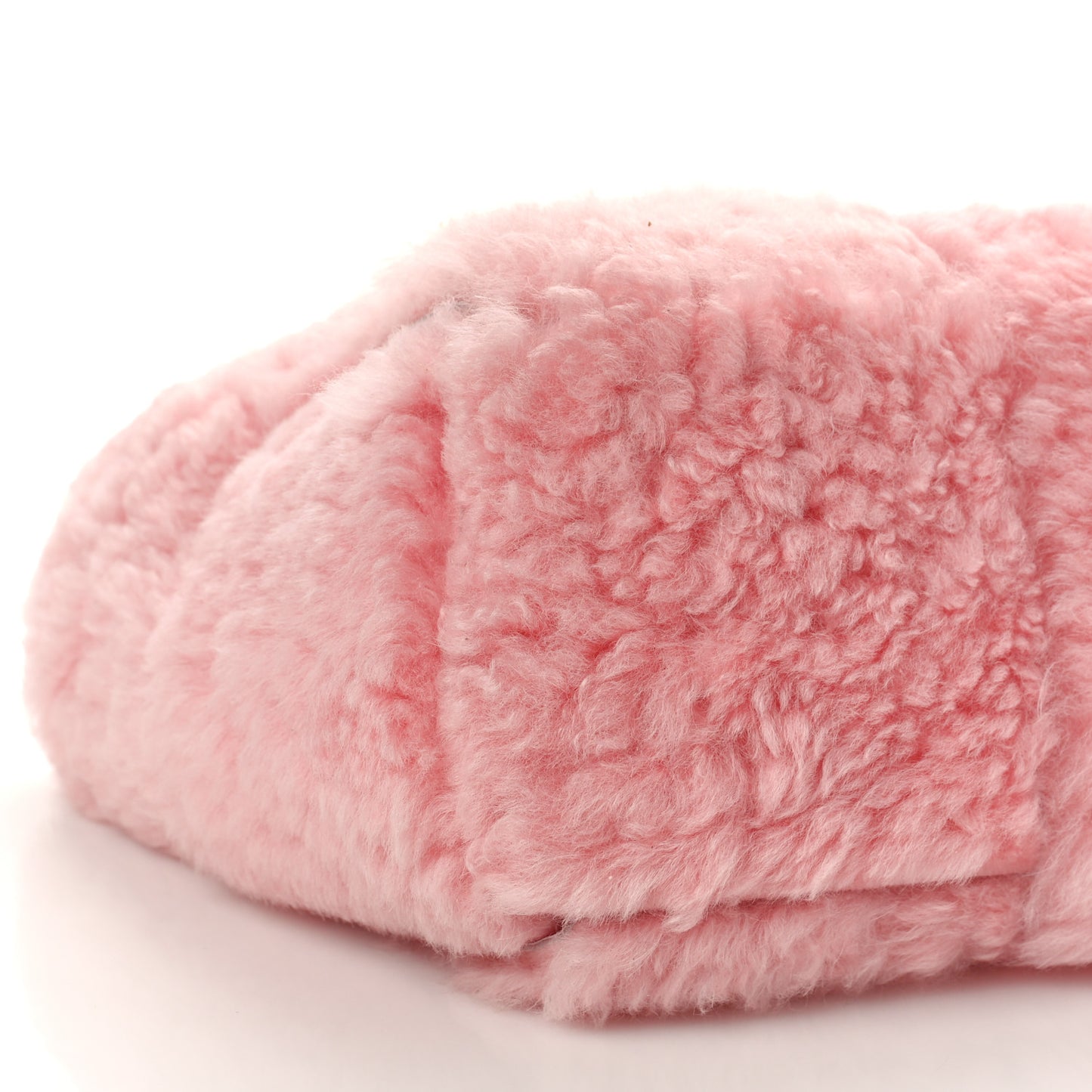 Shearling Small Intrecciato Arco Tote Popsicle