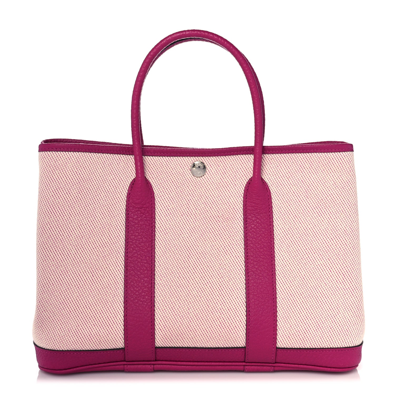 Hermes Twill D Negonda Garden Party 30 TPM Rose Pourpre 1 of 8