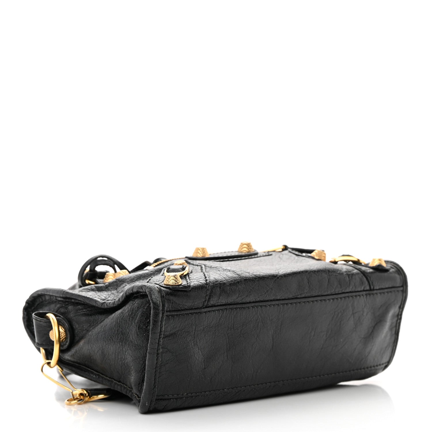 Balenciaga Agneau Giant 12 Gold Hardware Mini City Black 4 of 20