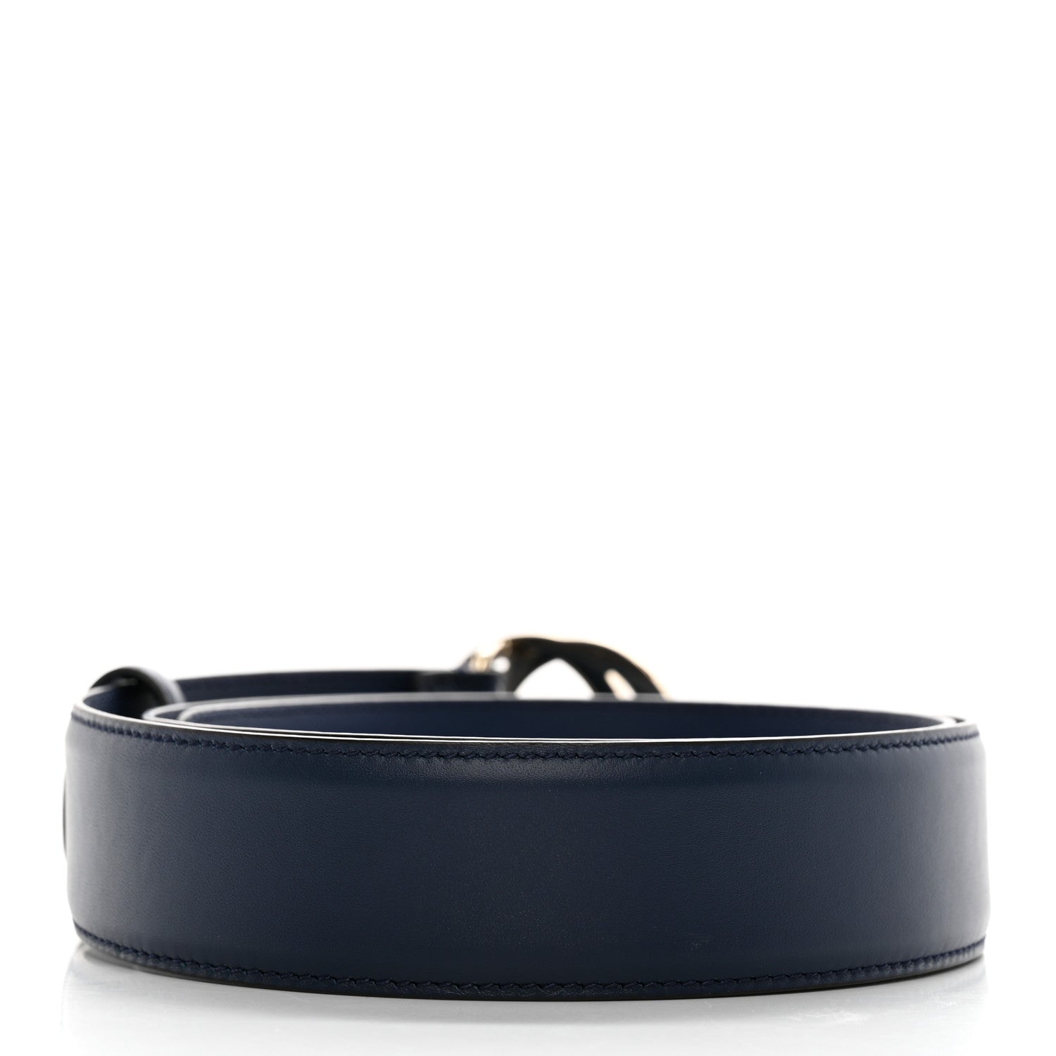 Gucci Moon Calfskin Interlocking G 37mm Belt 85 34 Cobalt Blue 3 of 7