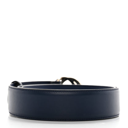 Gucci Moon Calfskin Interlocking G 37mm Belt 85 34 Cobalt Blue 3 of 7