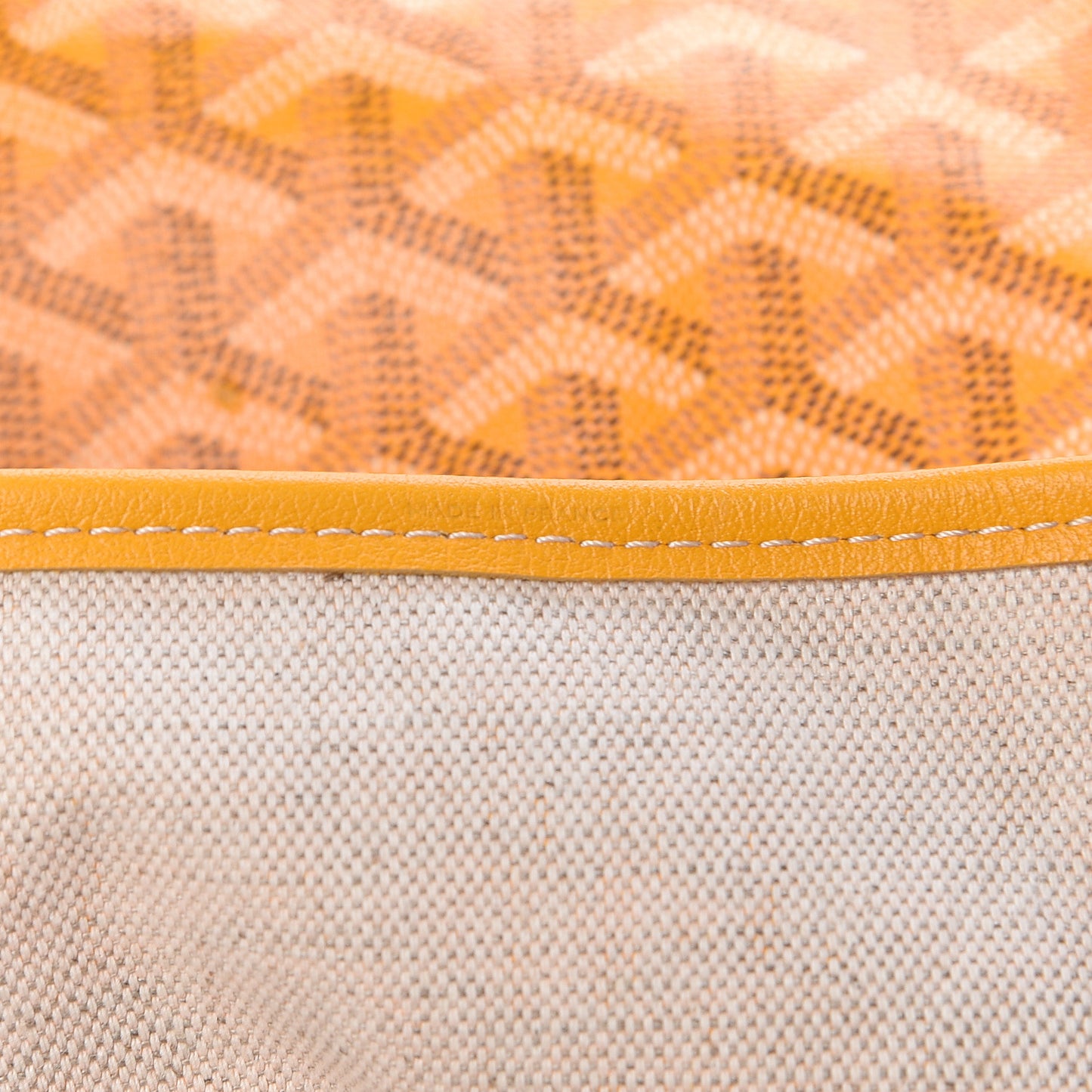 Goyardine Saint Louis PM Yellow