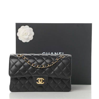 Chanel Caviar Quilted Small Double Flap Black 11 of 11