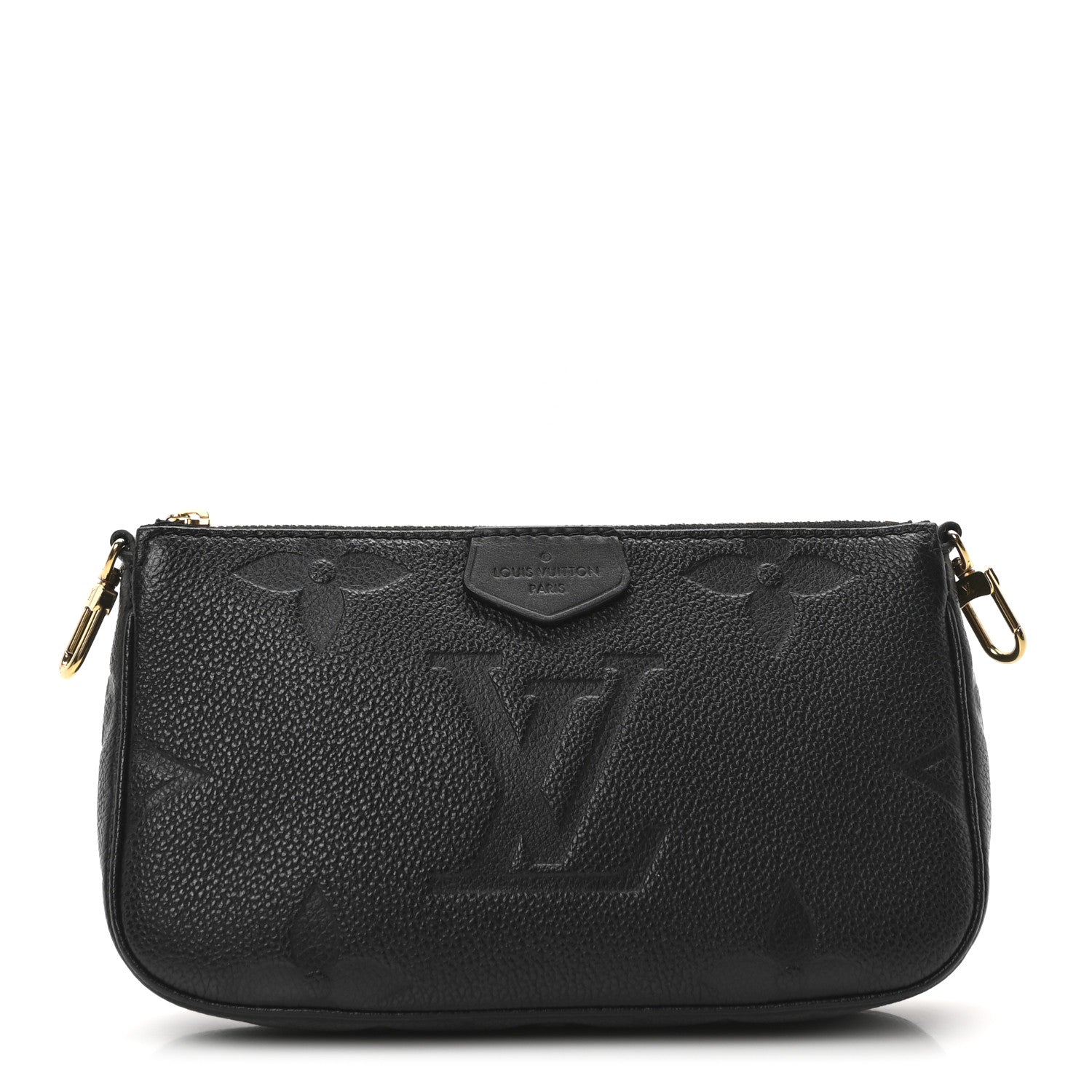 Louis Vuitton Empreinte Monogram Giant Multi Pochette Accessories Mini Pochette Black 1 of 10