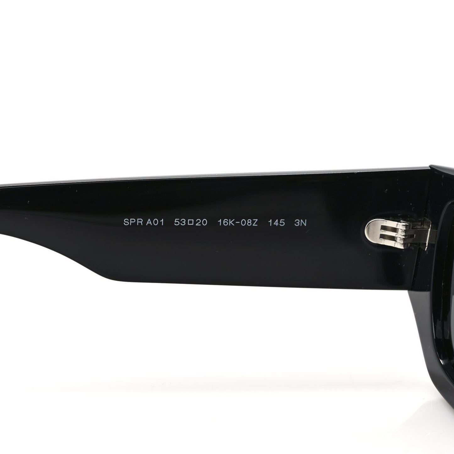 Acetate Pillow Sunglasses SPR A01 Black