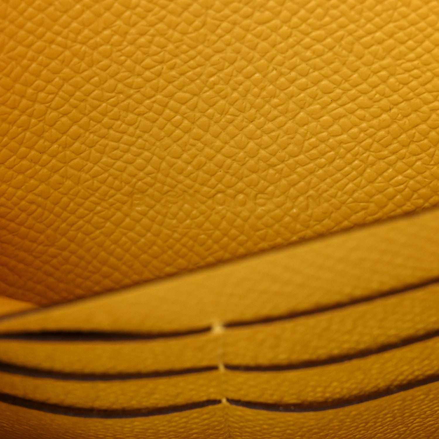 Hermes Epsom Constance Long Wallet To Go Wallet Jaune de Naples 7 of 10
