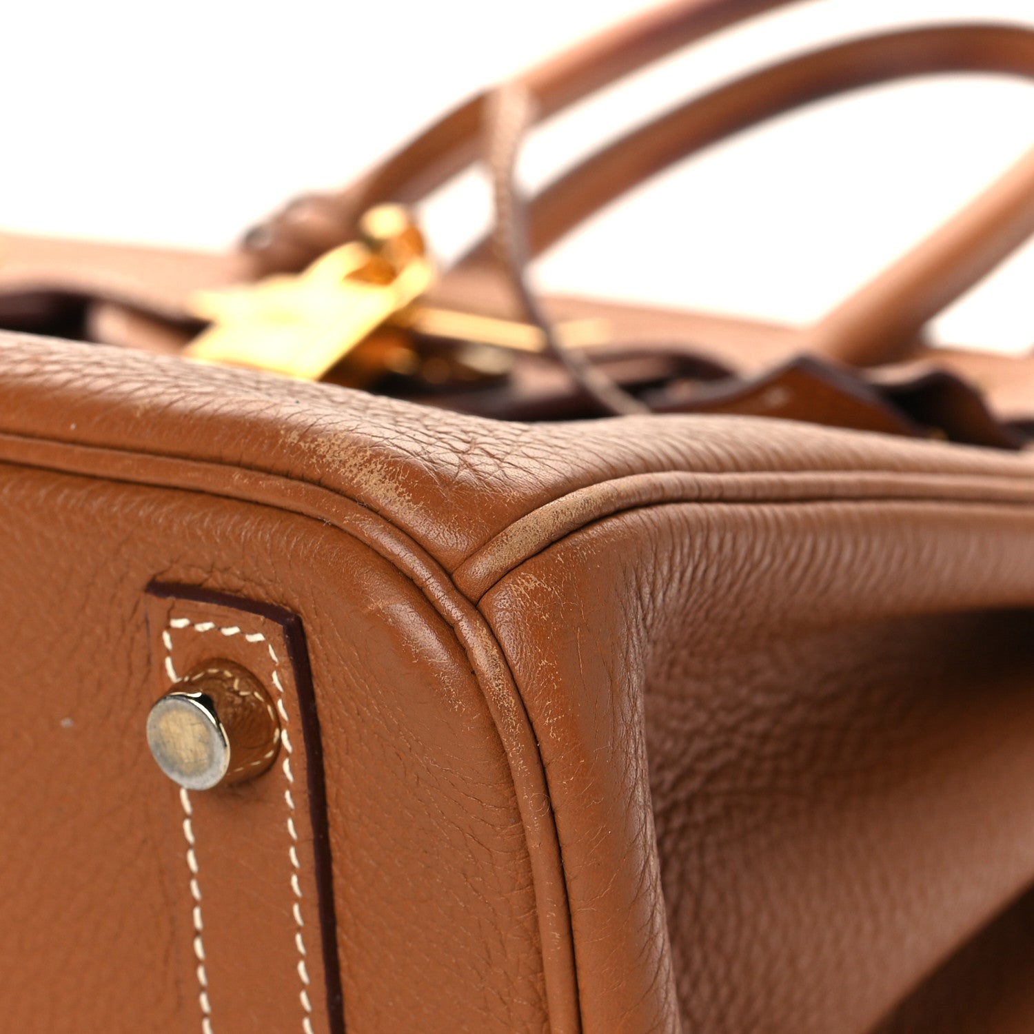 Hermes Togo Birkin 30 Gold 9 of 18