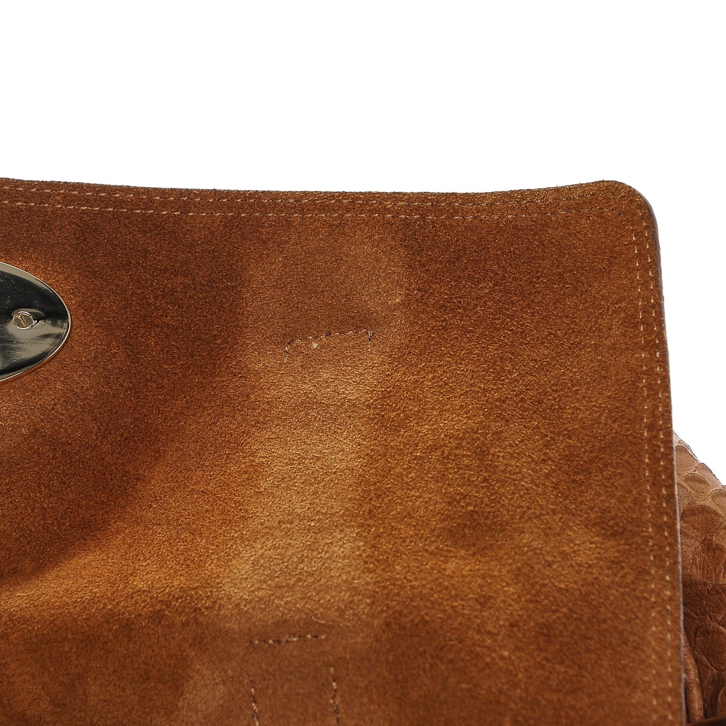 Silky Snake Print Oversized Alexa Deer Brown