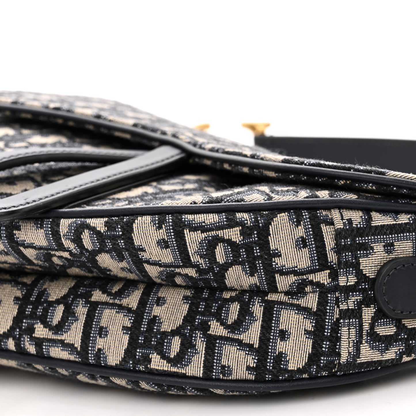 Oblique Saddle Bag Blue