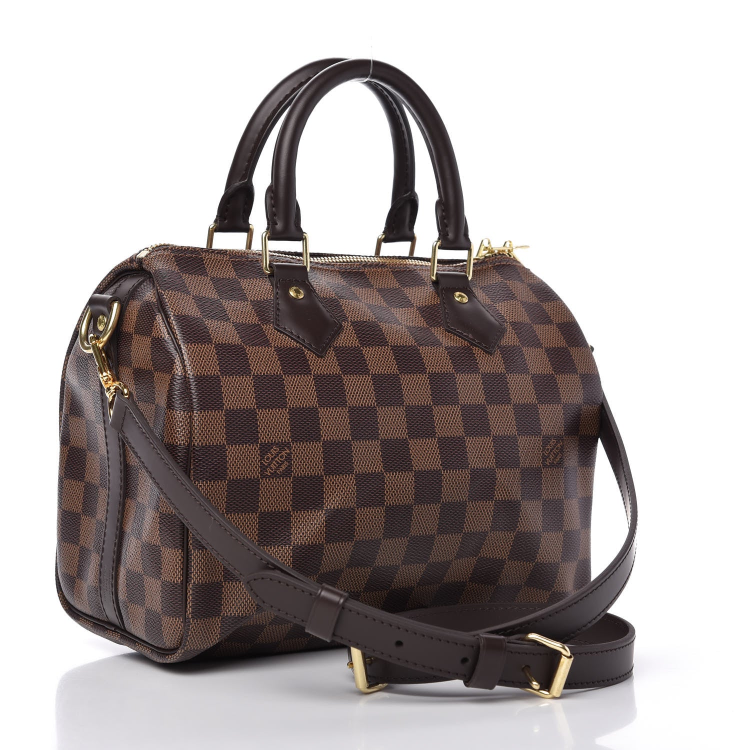 Louis Vuitton Damier Ebene Speedy Bandouliere 25 3 of 11