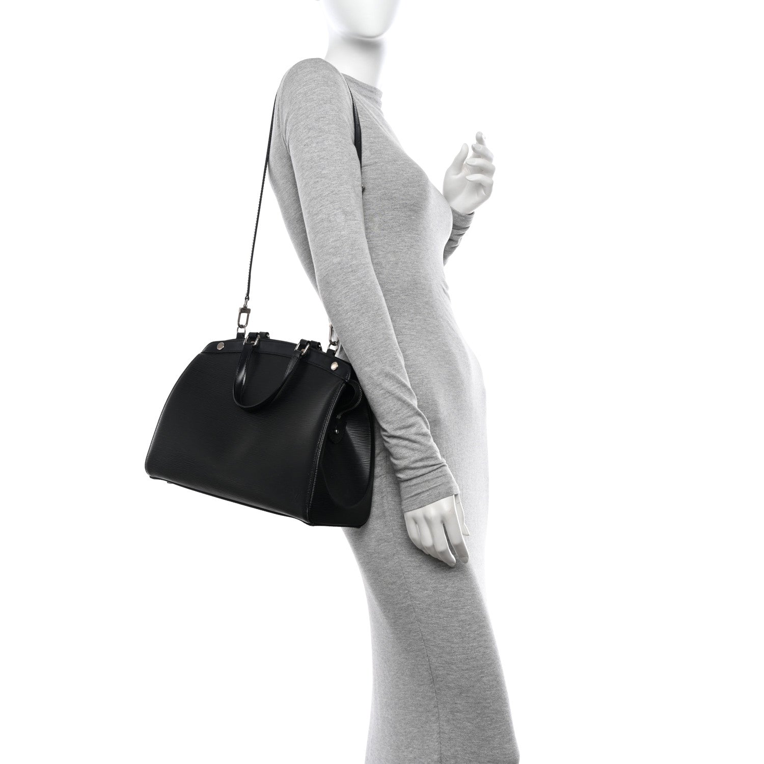 Louis Vuitton Epi Brea MM Black 2 of 13