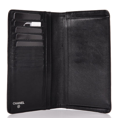 Chanel Caviar Timeless CC Yen Wallet Black 5 of 9