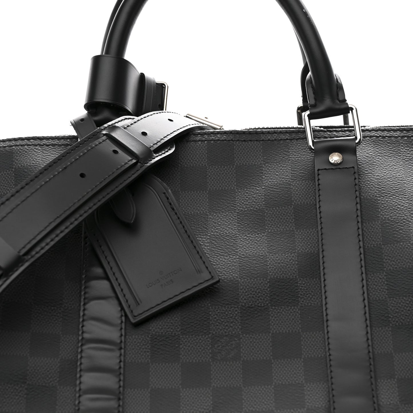 Damier Graphite Keepall Bandouliere 55