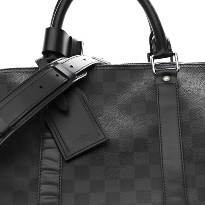 Louis Vuitton Damier Graphite Keepall Bandouliere 55 7 of 10