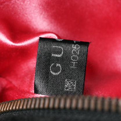 Gucci Velvet Matelasse GG Marmont Belt Bag 95 38 Black 8 of 13