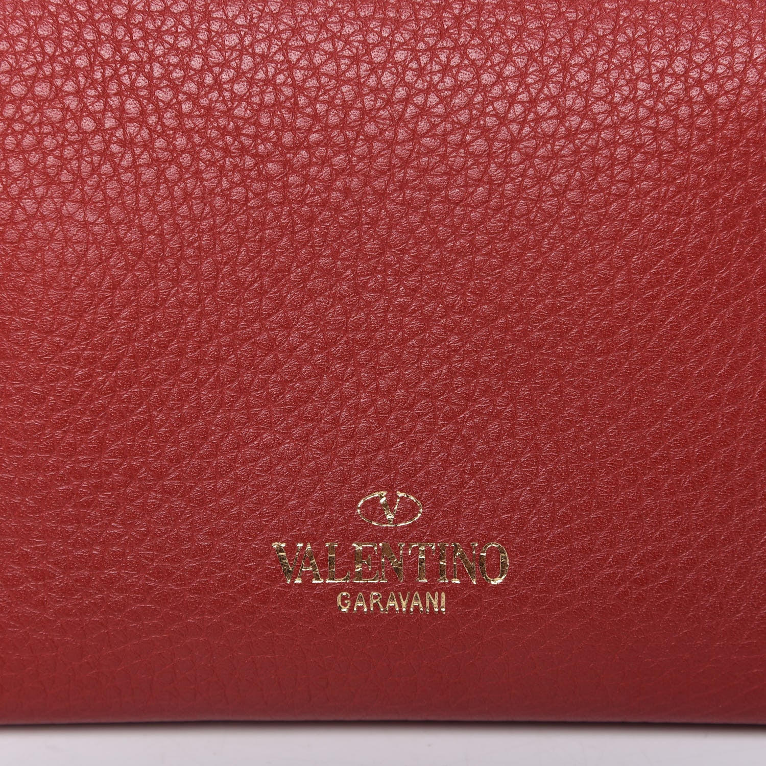 Valentino Garavani Pebbled Calfskin Mini Rockstud Crossbody Bag Rosso Valentino 9 of 9