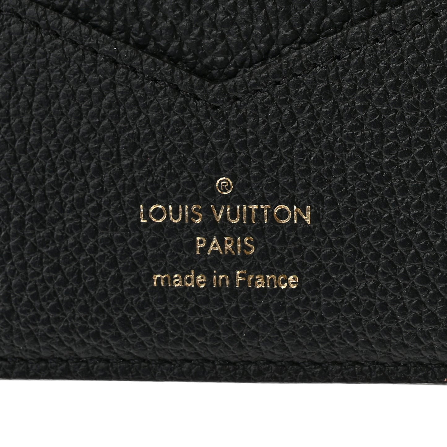 Empreinte Monogram Passport Cover Black
