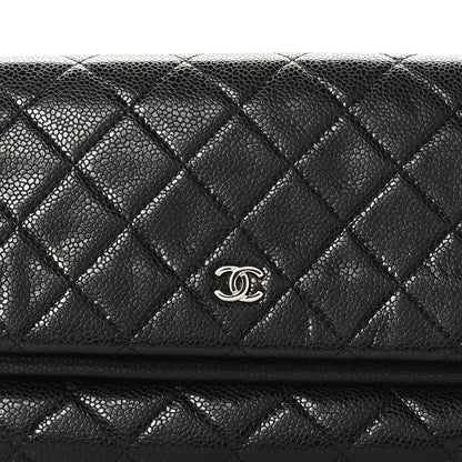 Chanel Caviar Quilted CC Beauty Clutch Black 9 of 9