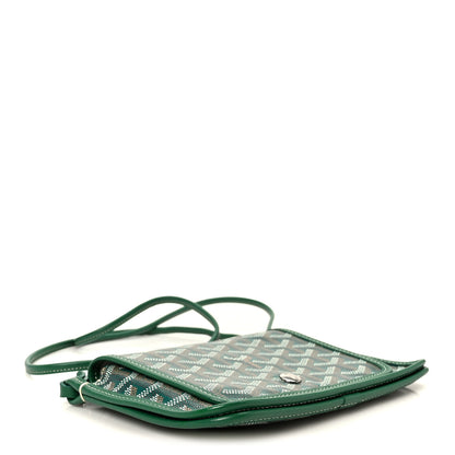 Goyard Goyardine Plumet Wallet Clutch Green 4 of 11