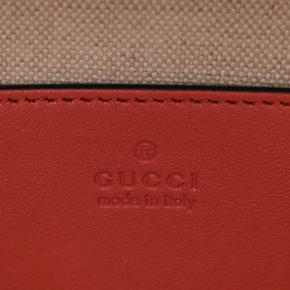 Gucci Sakai Be Green Calfskin Diagonal Stitched Blondie Top Handle Bag Pink 6 of 11