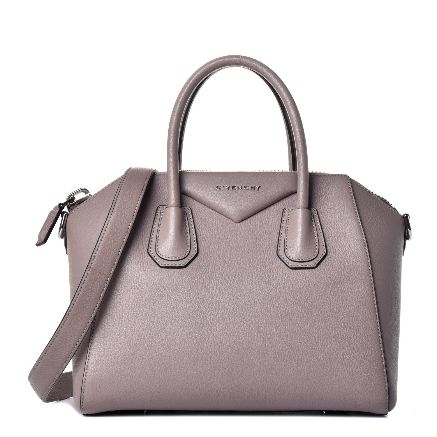 Givenchy Sugar Goatskin Small Antigona Mastic 1 of 9