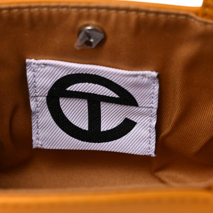 Telfar Vegan Leather Small Shopping Bag Mustard 6 of 9