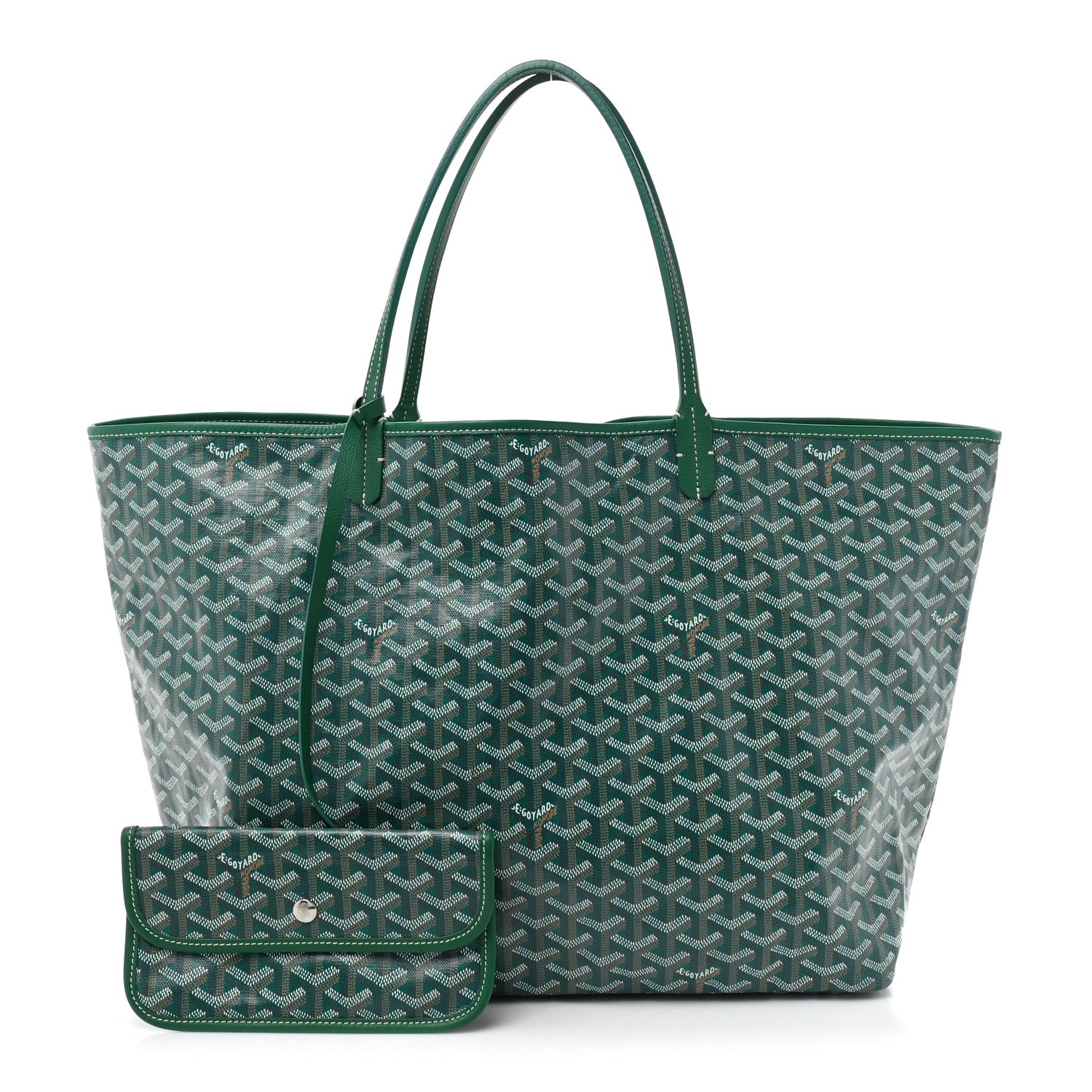 Goyard Goyardine Saint Louis GM Green 3 of 16
