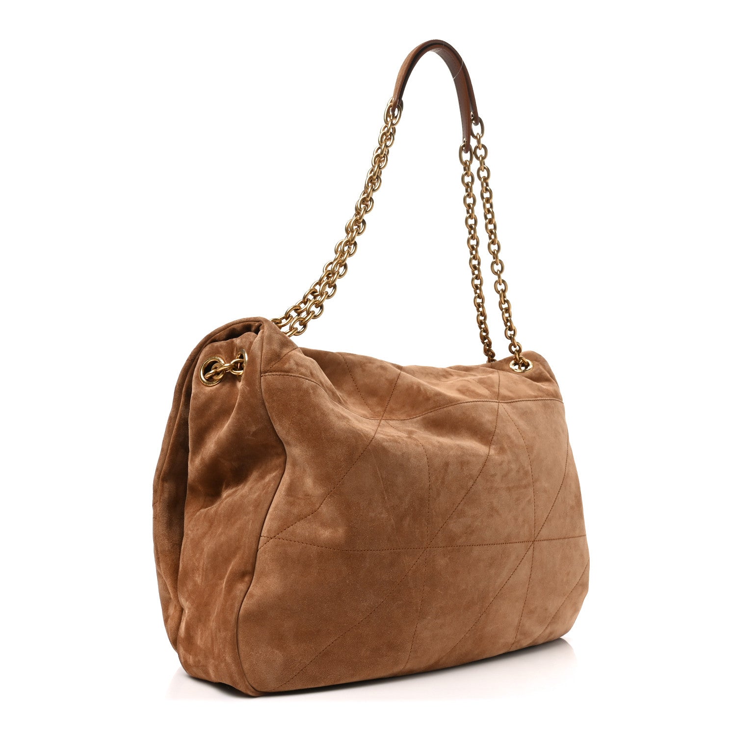 Saint Laurent Suede Matelasse Monogram Large Jamie 4.3 Snuff 3 of 10