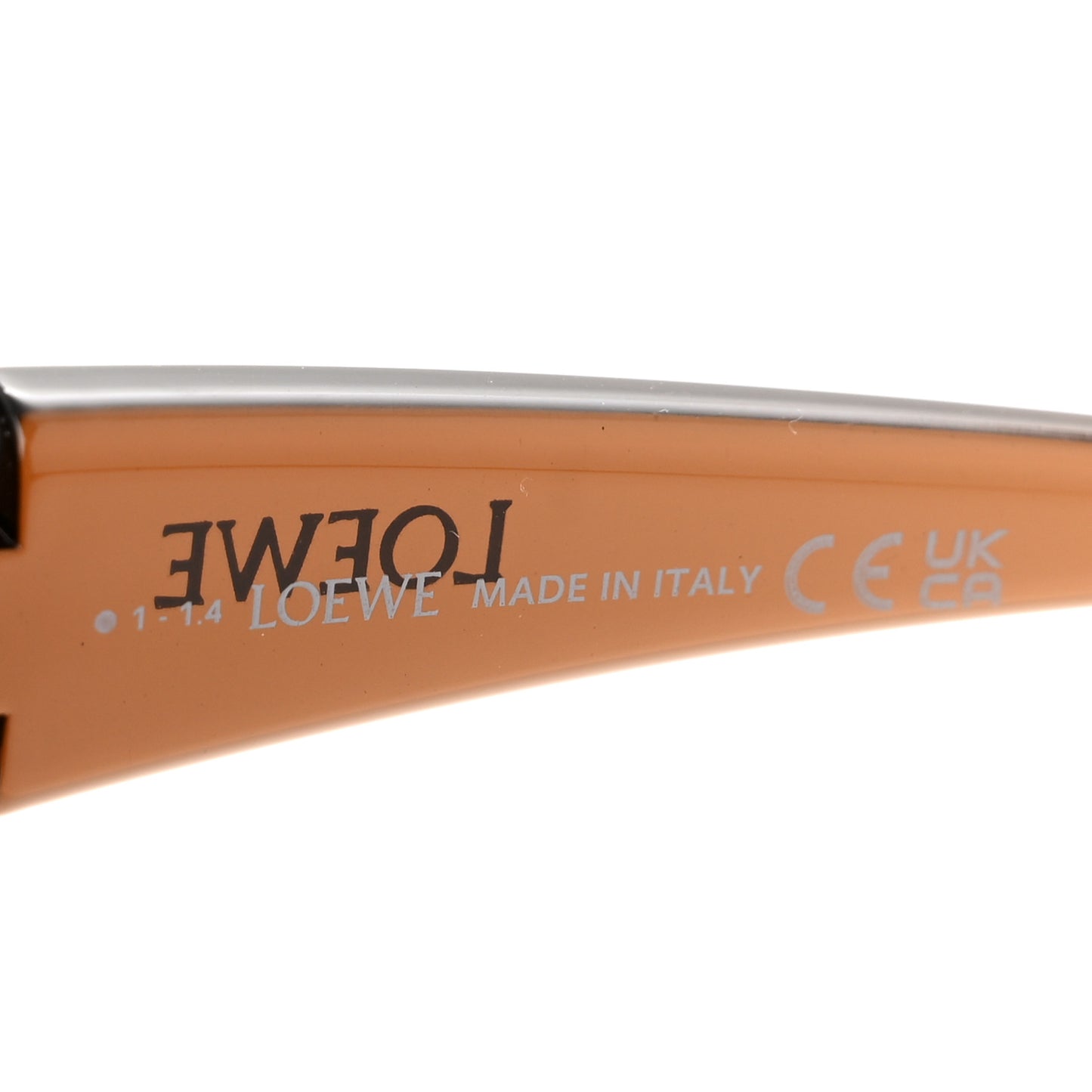 Acetate Arch Mask Sunglasses LW40143U Transparent Brown