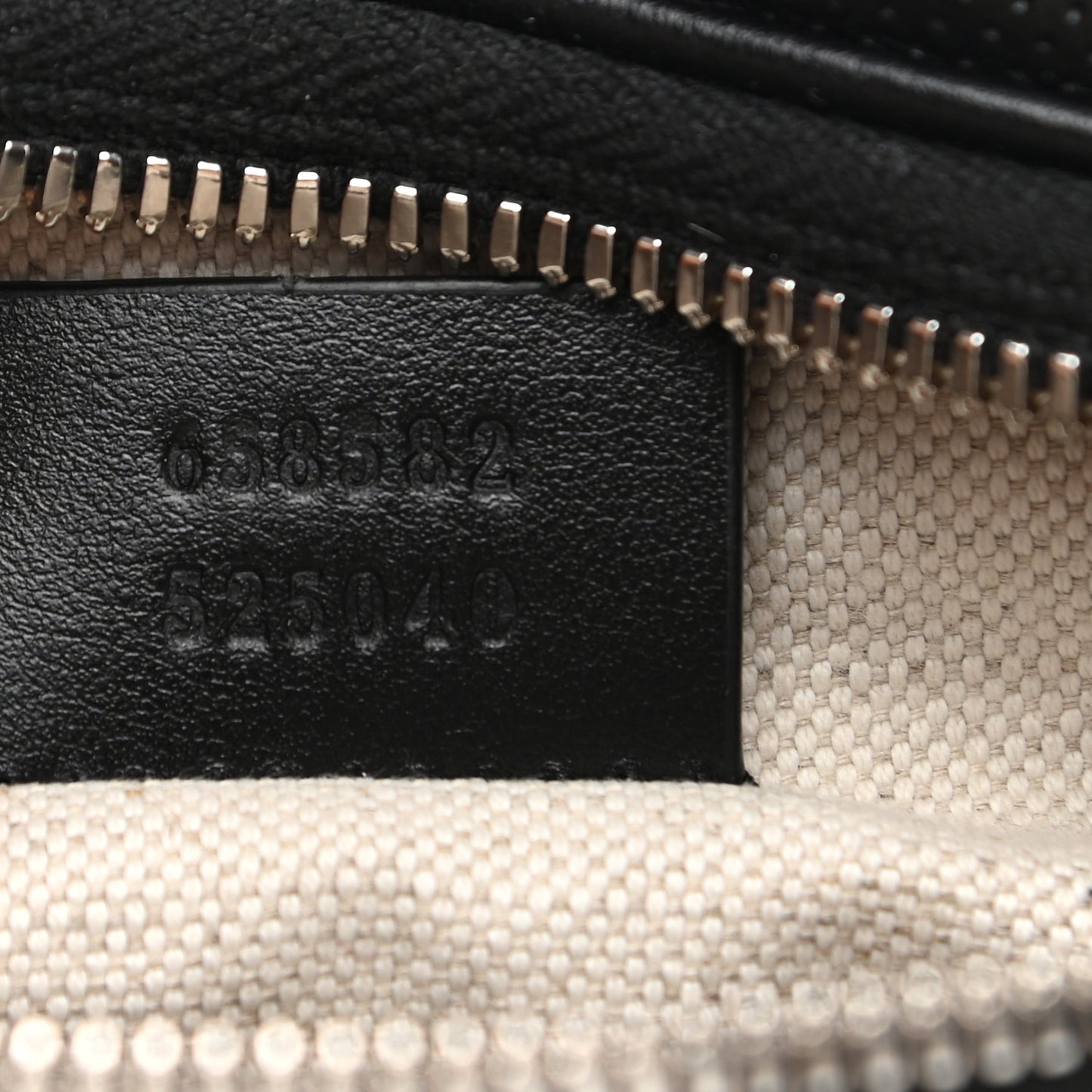 Calfskin GG Tennis Embossed Belt Bag Black