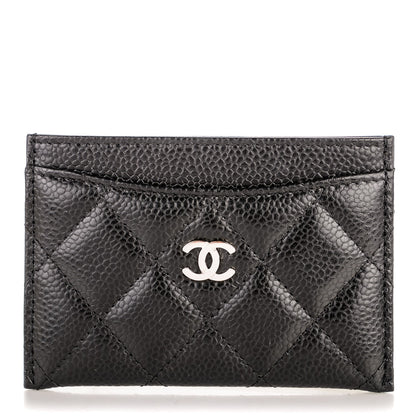 Chanel Caviar Quilted Card Holder Black 1 of 8