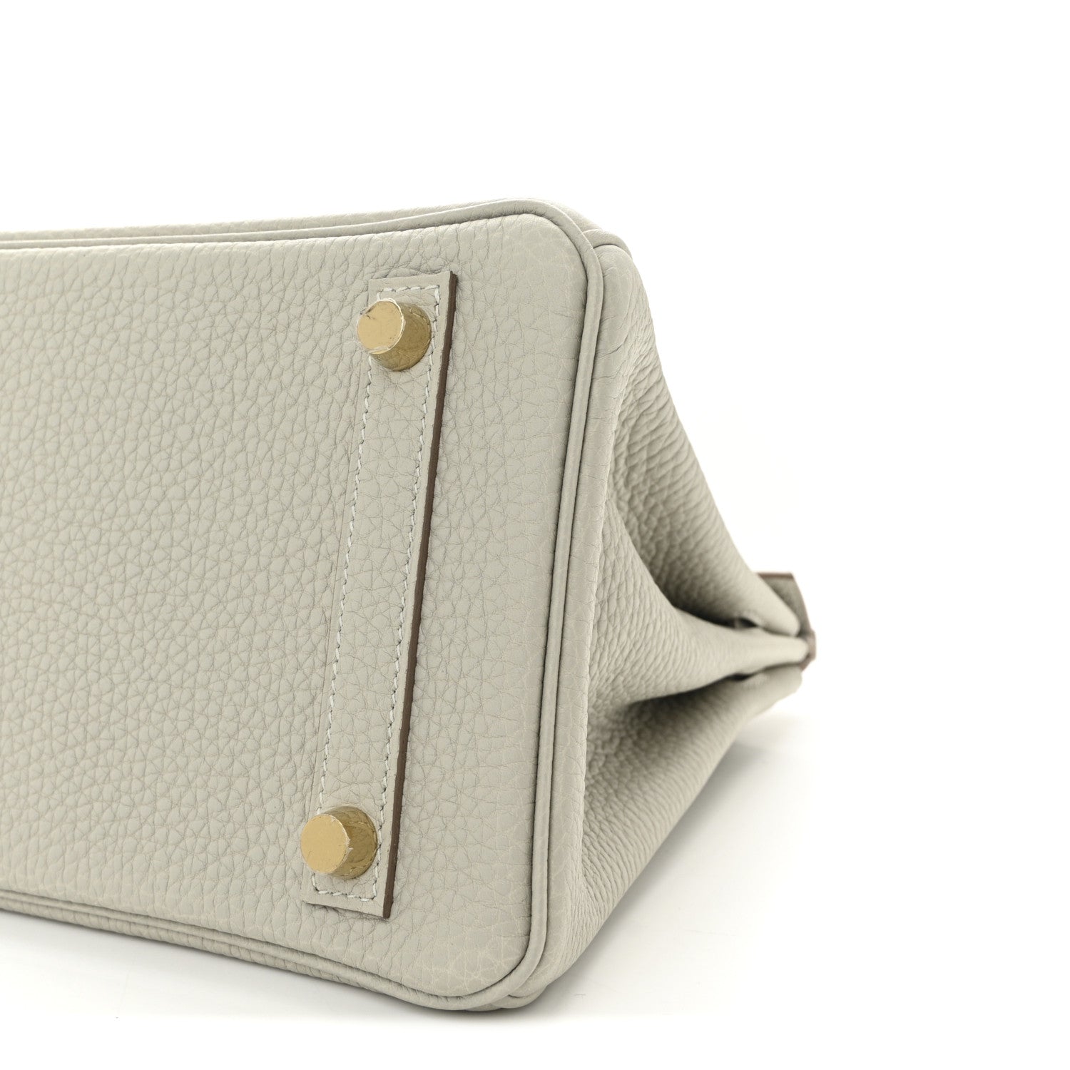 Hermes Togo Birkin 25 Gris Pale 10 of 11