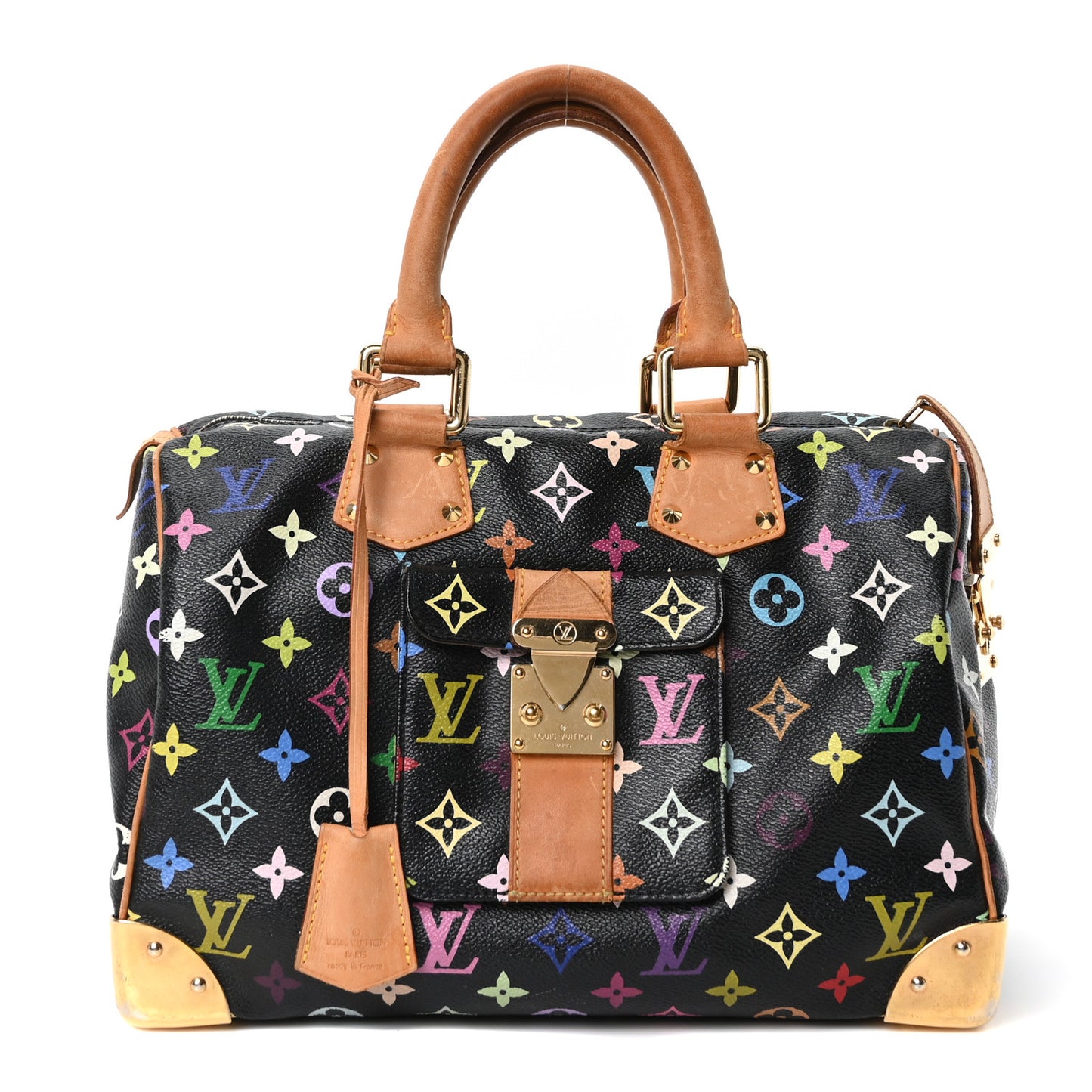 Monogram Multicolor Speedy 30 Black