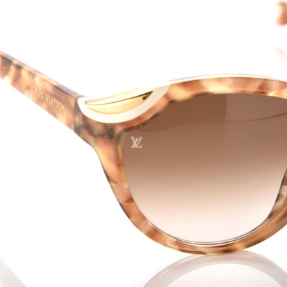 Louis Vuitton Ivy Cat Sunglasses Z0747E Honey Tortoise 7 of 8