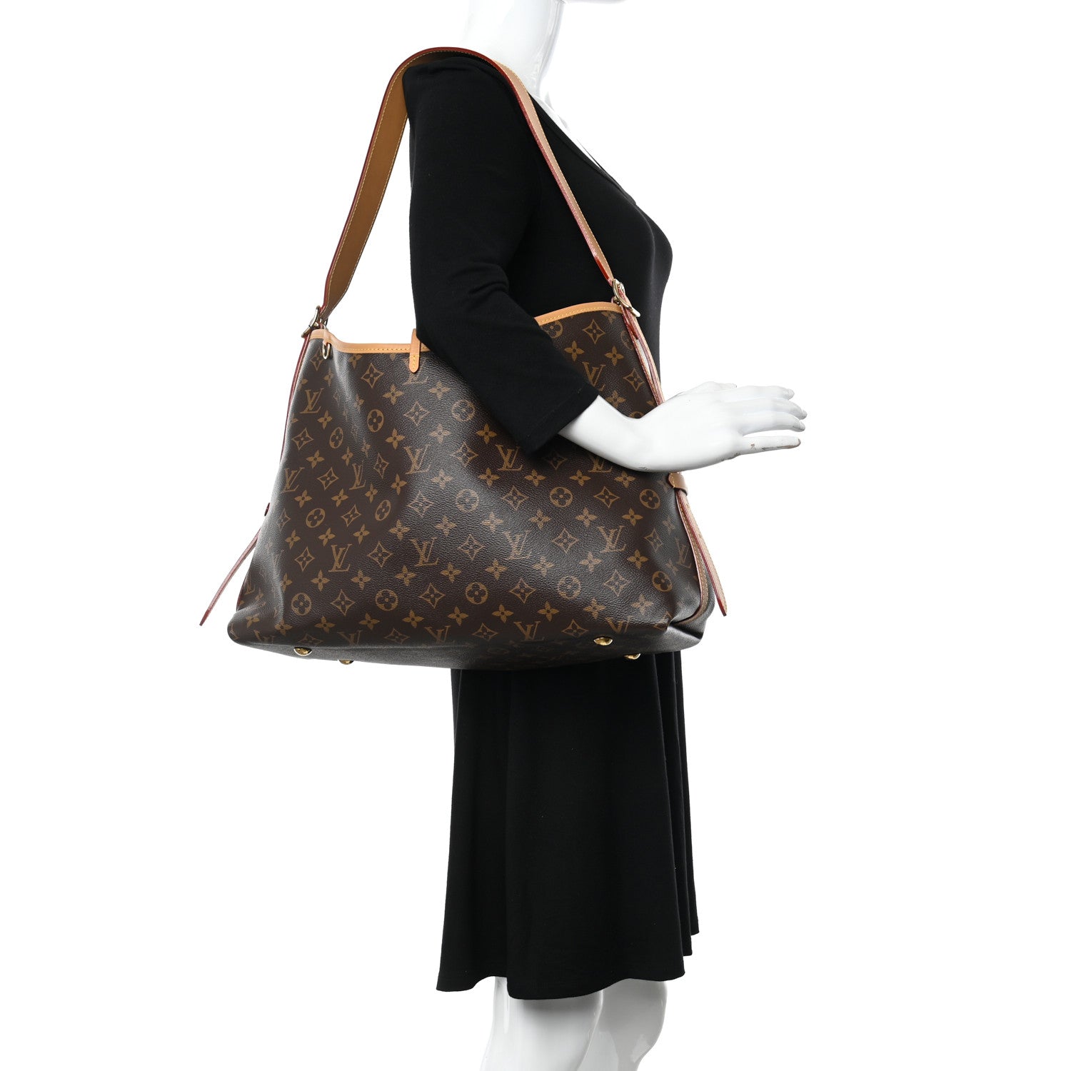 Louis Vuitton Monogram CarryAll MM 2 of 11