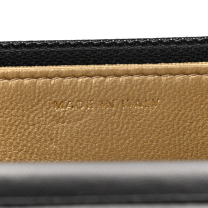 Chanel Lambskin Quilted Coco Clips Wallet On Chain WOC Black 8 of 12