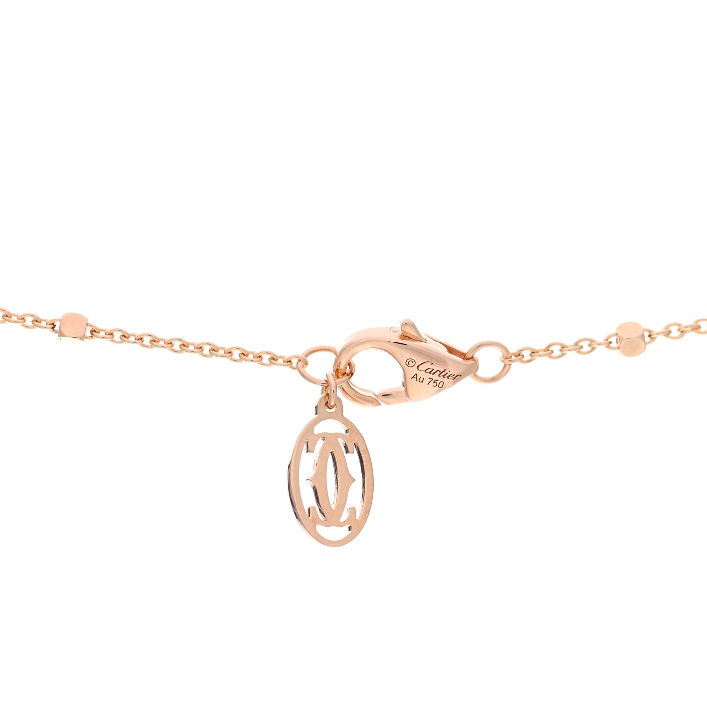 18K Pink Gold Small Clash de Cartier Necklace