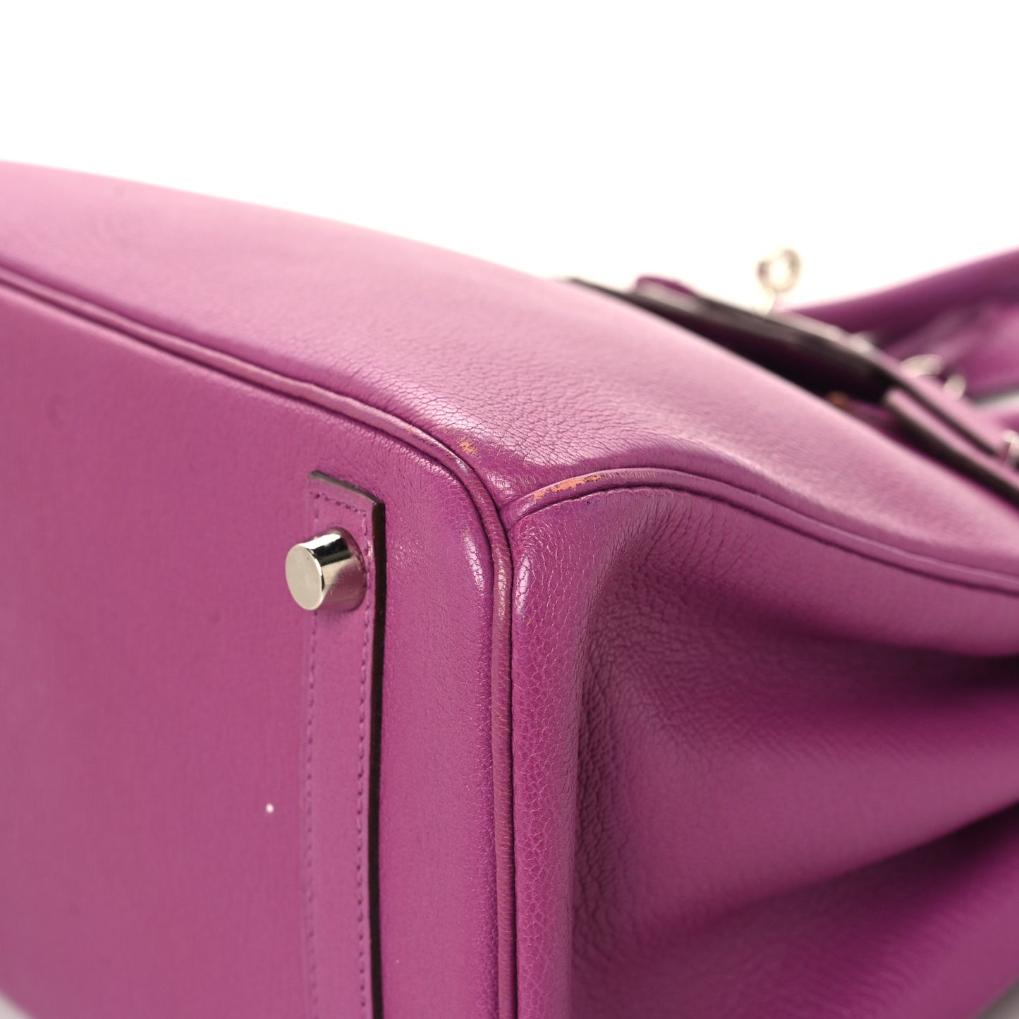 Chevre Mysore Birkin 30 Cyclamen