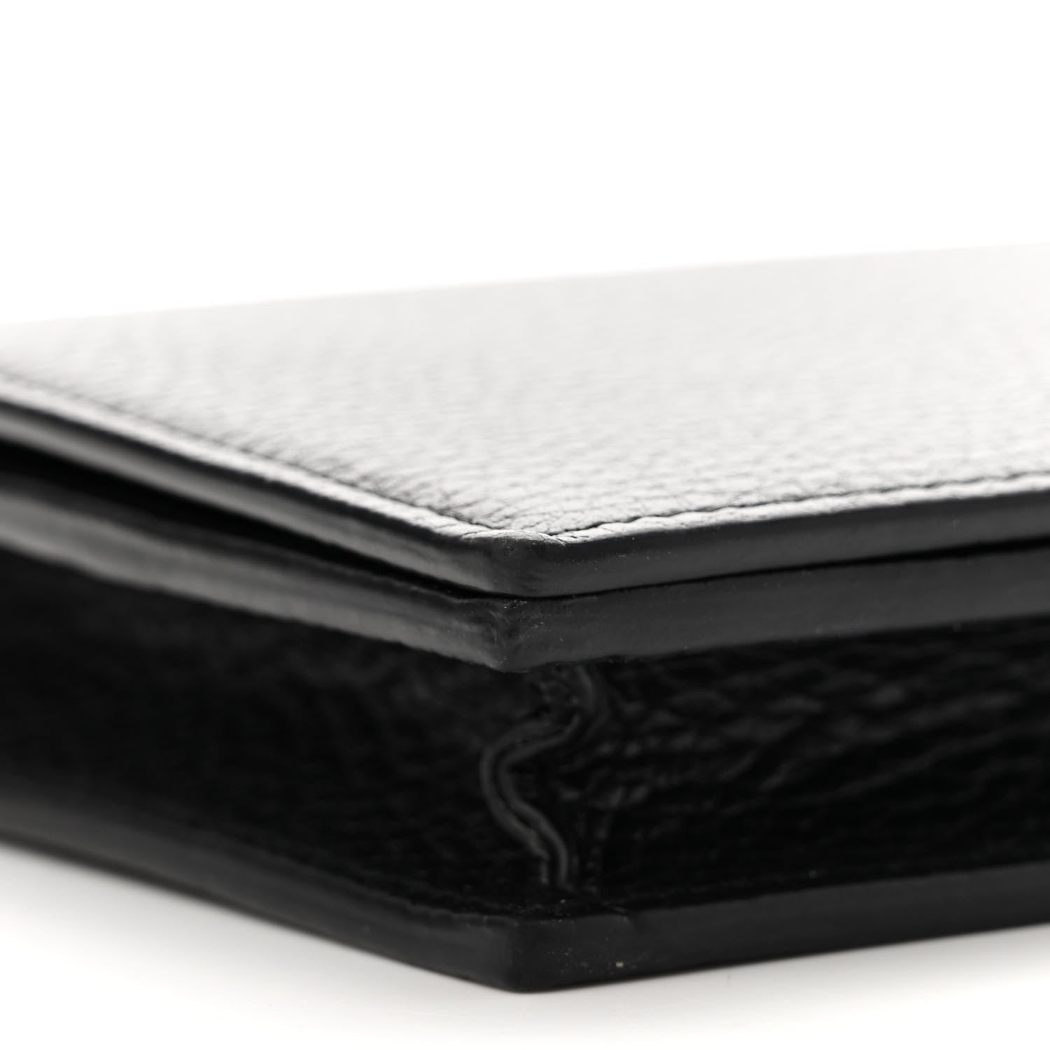 Gucci Dollar Calfskin Medium Betty Chain Wallet Black 9 of 10