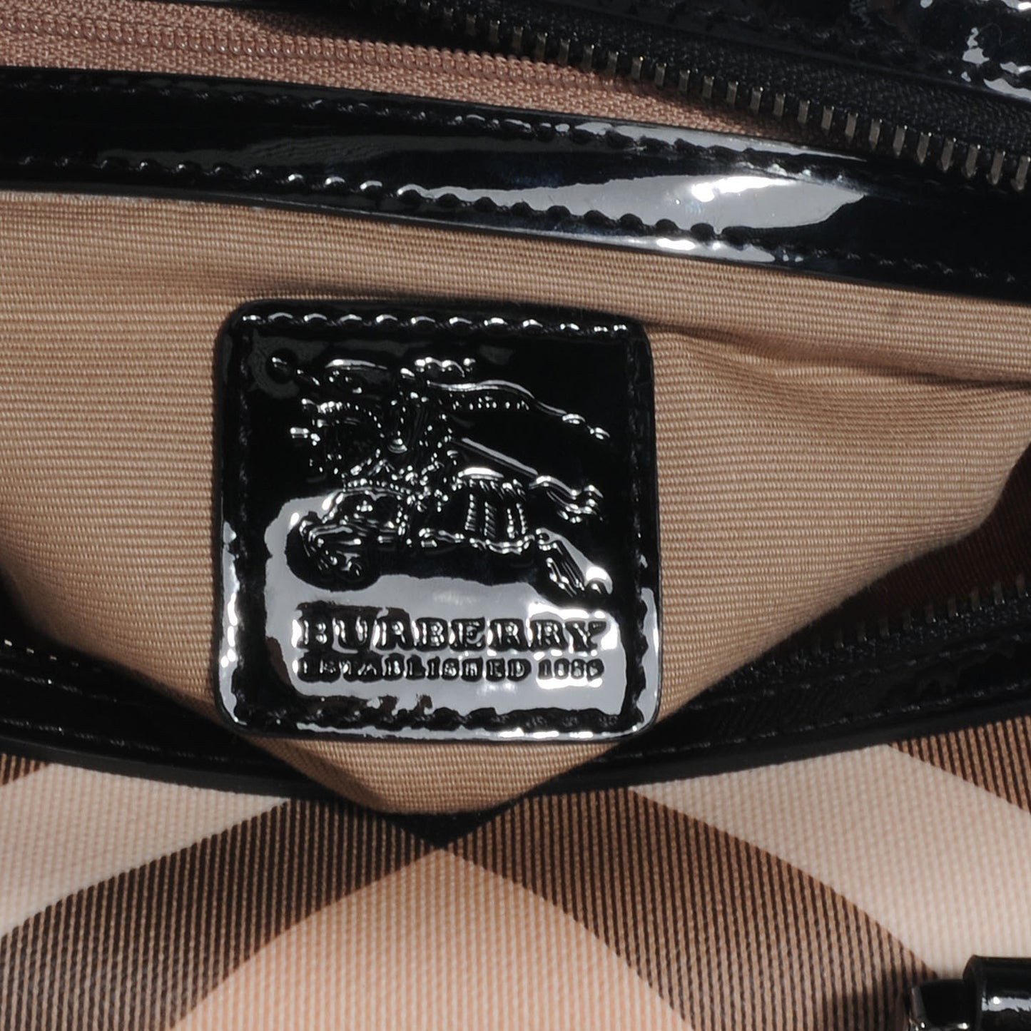 Supernova Check Chester Bowling Bag Black