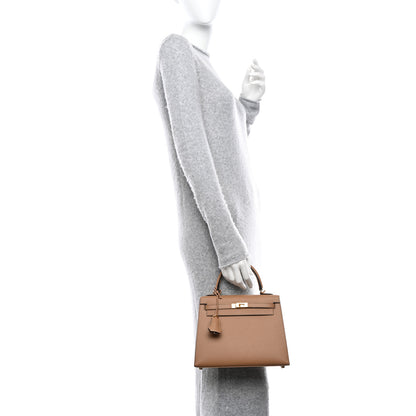 Hermes Epsom Kelly Sellier 25 Chai 2 of 10