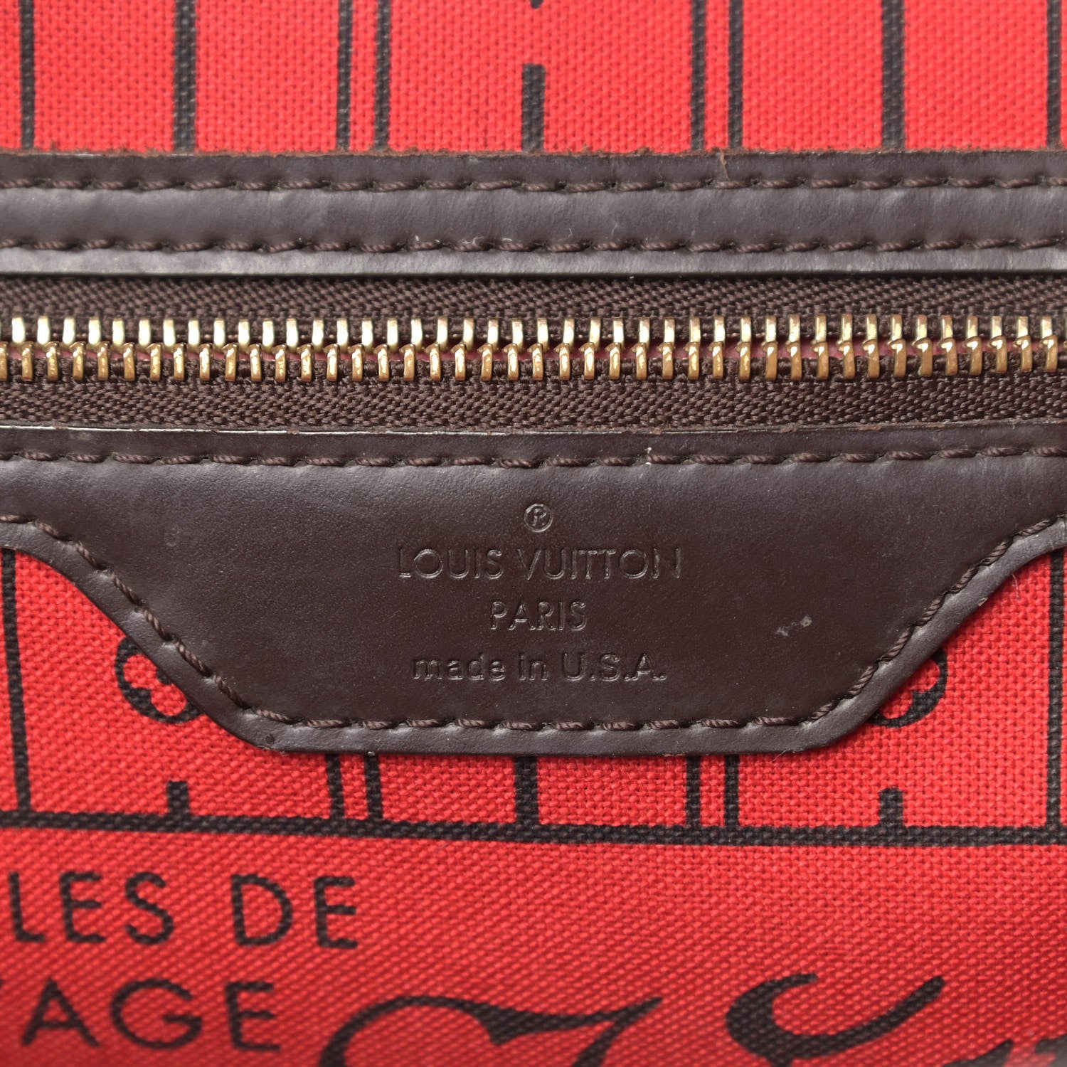 Louis Vuitton Damier Ebene Neverfull PM 7 of 11