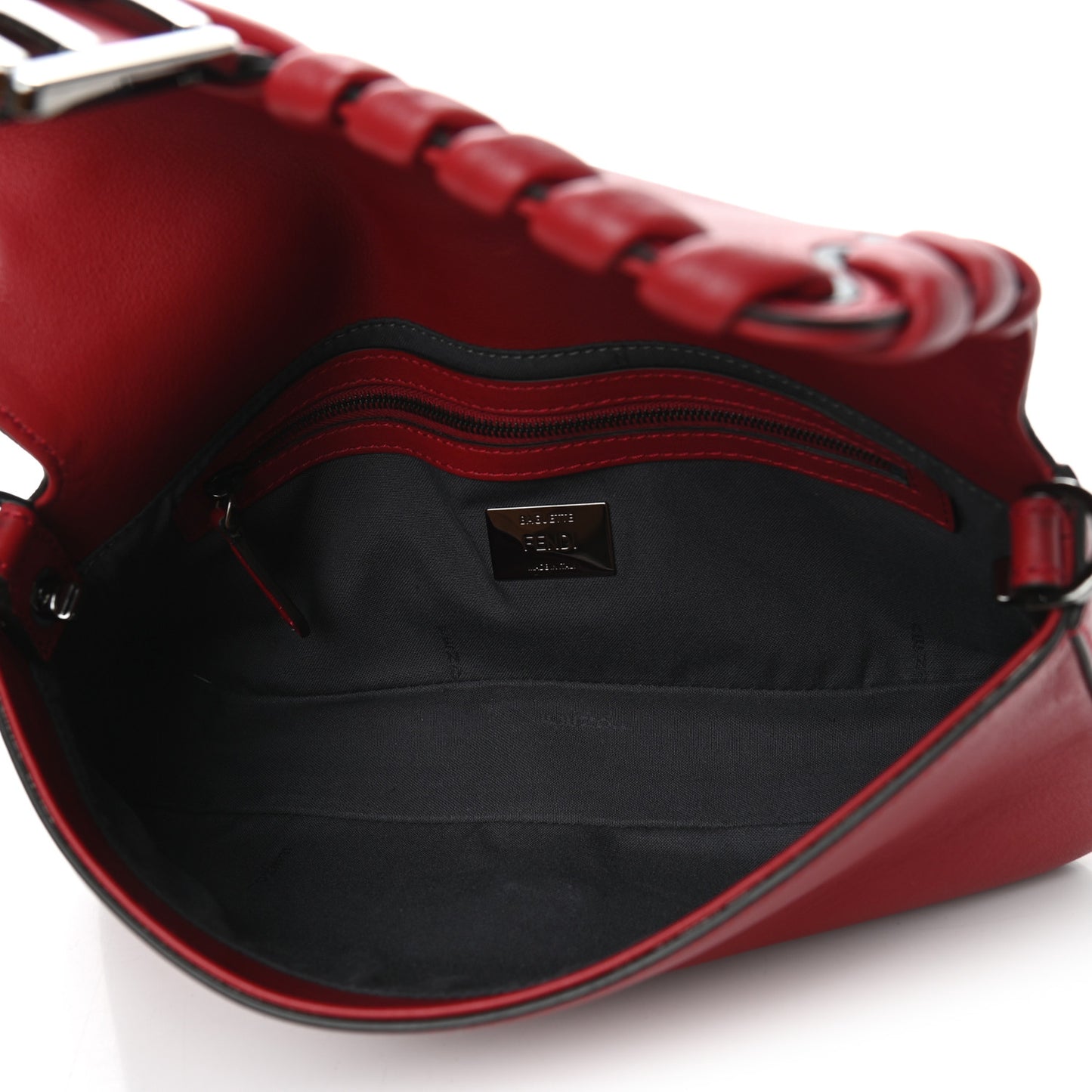 Vitello Dolce Lace Up Baguette Ribes