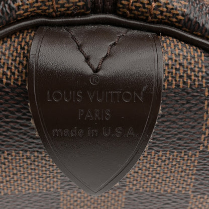 Louis Vuitton Damier Ebene Speedy 30 6 of 15