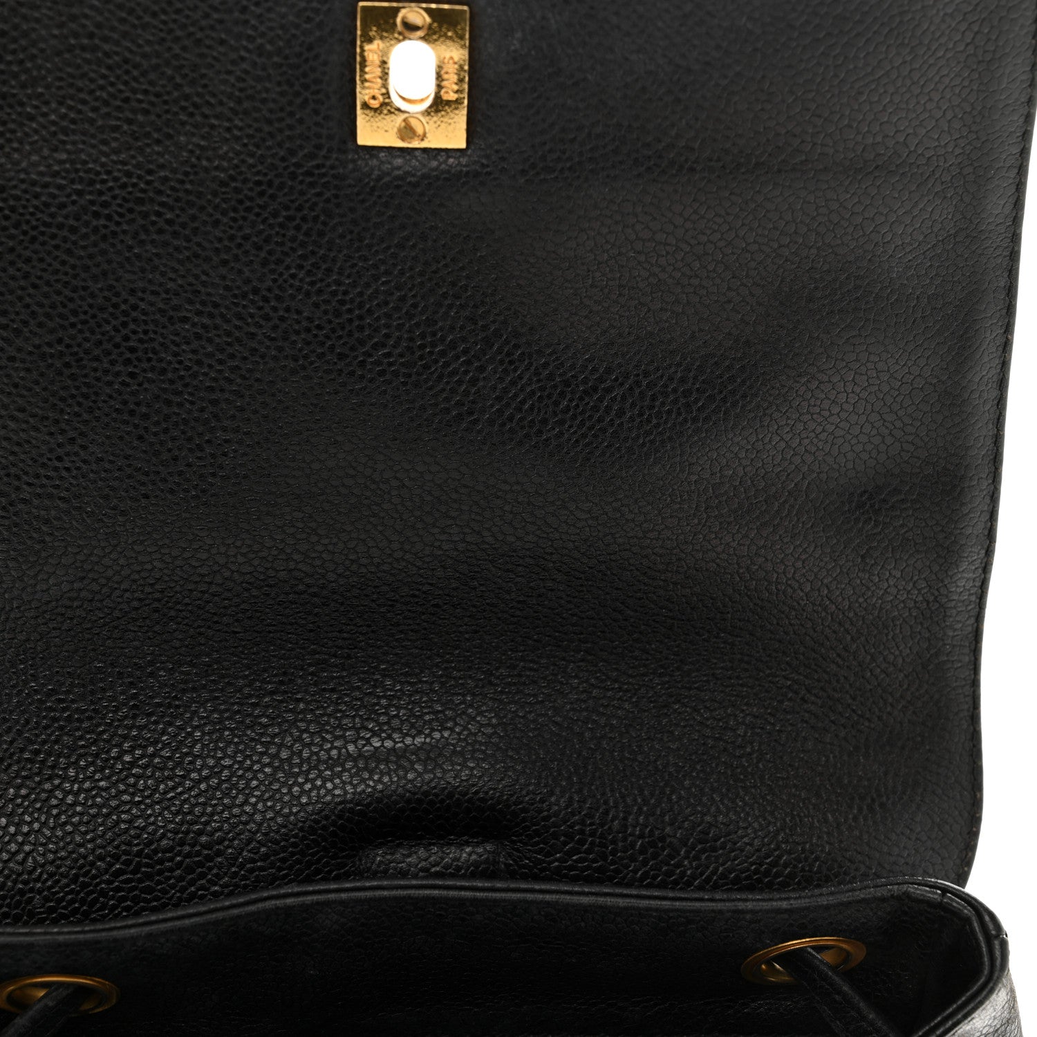 Chanel Caviar CC Backpack Black 19 of 19