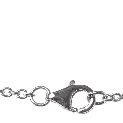 Cartier 18K White Gold Interlocking LOVE Necklace 6 of 6