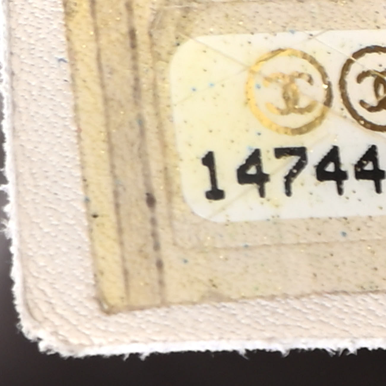 Washed Lambskin Chain Around Hobo Taupe